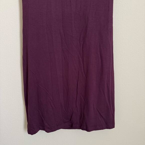 Kut From The Kloth Womens Purple Knee Length Jersey Draped Knit Dress Size 4P - Picture 10 of 10